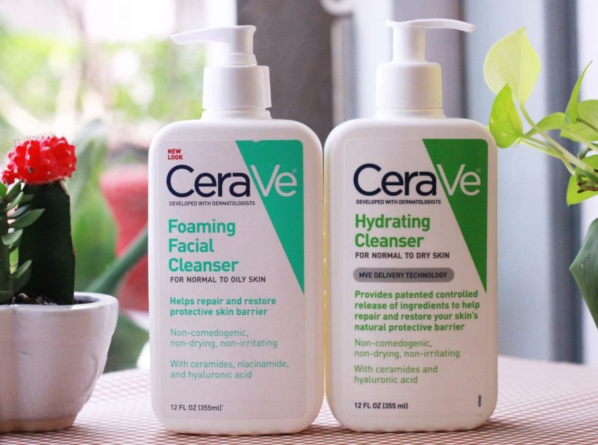 Ảnh minh họa sự tràn lan của sữa rửa mặt Cerave giả trên thị trường