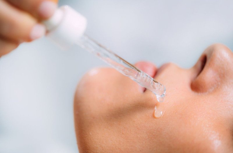 Biểu đồ thời gian minh họa hiệu quả của việc sử dụng serum đều đặn qua các tuần