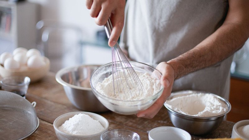 Bột nở làm bánh phồng xốp