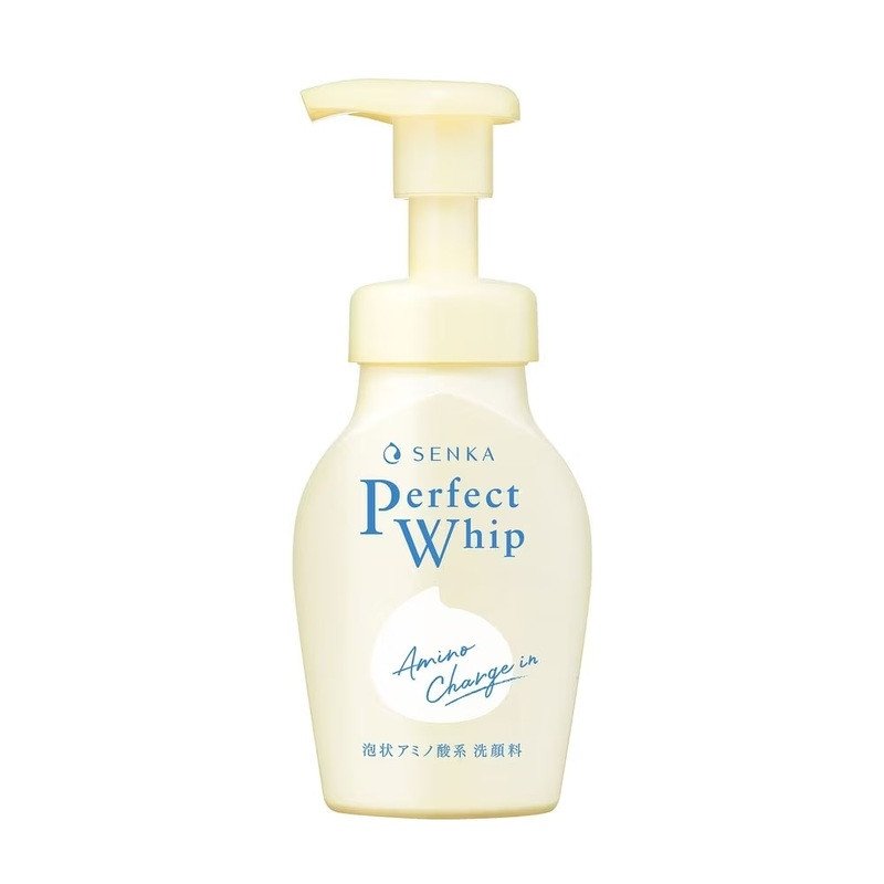 Bọt rửa mặt Senka Perfect Whip Amino Charge In dịu nhẹ