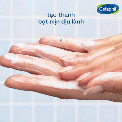 Các dung tích của sữa rửa mặt tạo bọt Cetaphil Hydrating Foaming Cream Cleanser.