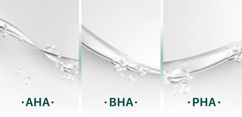 Các sản phẩm chăm sóc da chứa AHA BHA PHA hiệu quả