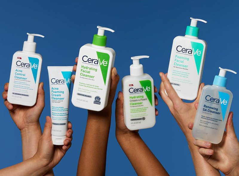 Các sản phẩm sữa rửa mặt Cerave đến từ thương hiệu nổi tiếng của Hoa Kỳ