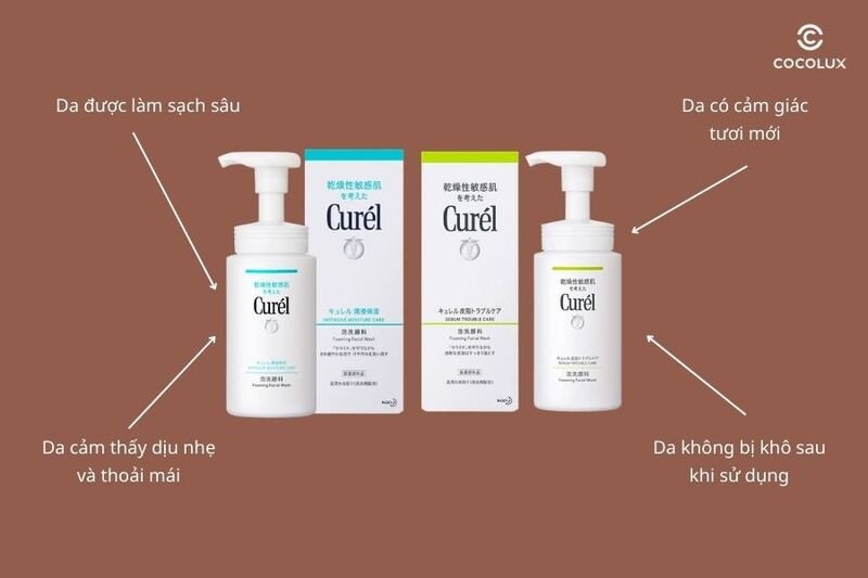 Cảm nhận thực tế về sữa rửa mặt Curél từ người dùng
