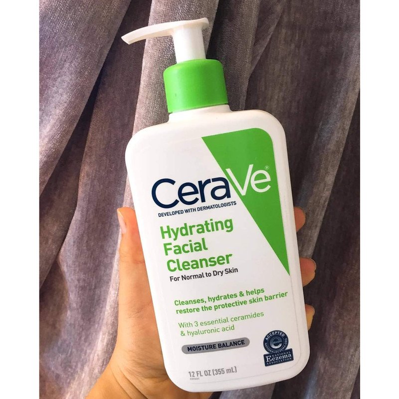 Công dụng vượt trội của sữa rửa mặt Cerave Hydrating cho da nhạy cảm