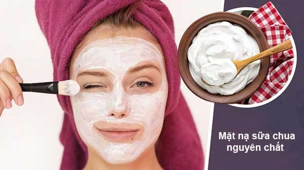 Công thức mặt nạ sữa chua nguyên chất giúp trị mụn hiệu quả