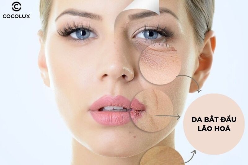 Dấu hiệu lão hóa sớm khi sữa rửa mặt không phù hợp