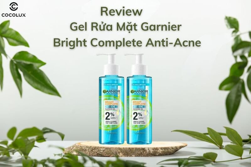 Dòng sản phẩm chăm sóc da của thương hiệu Garnier