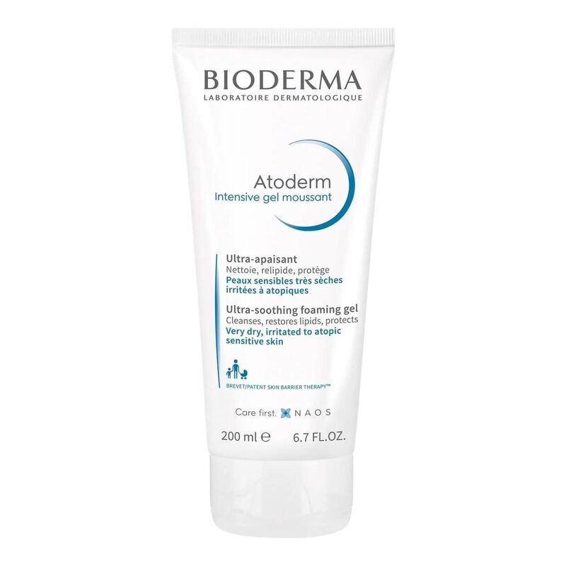 Gel rửa mặt Bioderma Atoderm Intensive cho da khô và viêm da cơ địa
