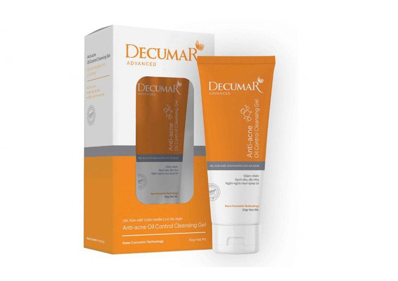 Gel rửa mặt Decumar Advanced giảm nhờn