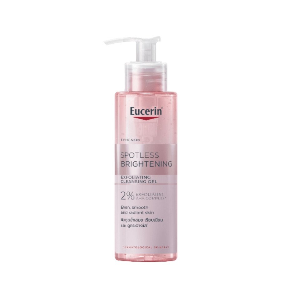 Gel rửa mặt Eucerin Spotless Brightening hỗ trợ làm đều màu da cho nam