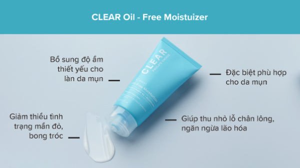 Kem dưỡng ẩm phù hợp cho da dầu mụn nam giới