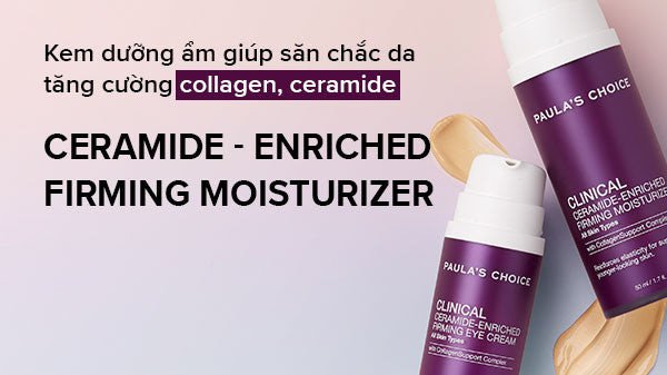 Kem dưỡng ẩm Vitamin C kết hợp Ceramide và Retinol cho da săn chắc