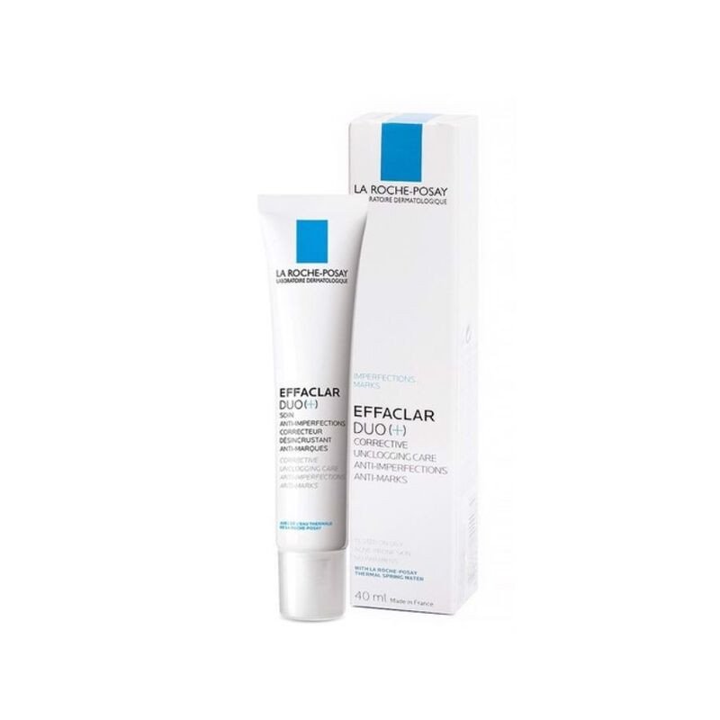 Kem dưỡng La Roche-Posay Effaclar Duo Plus giúp giảm mụn và mờ thâm