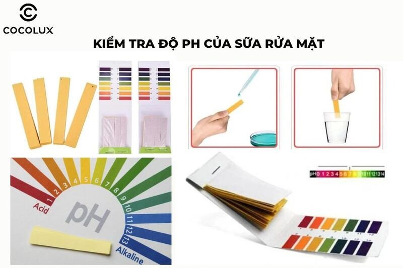 Kiểm tra độ pH của sản phẩm
