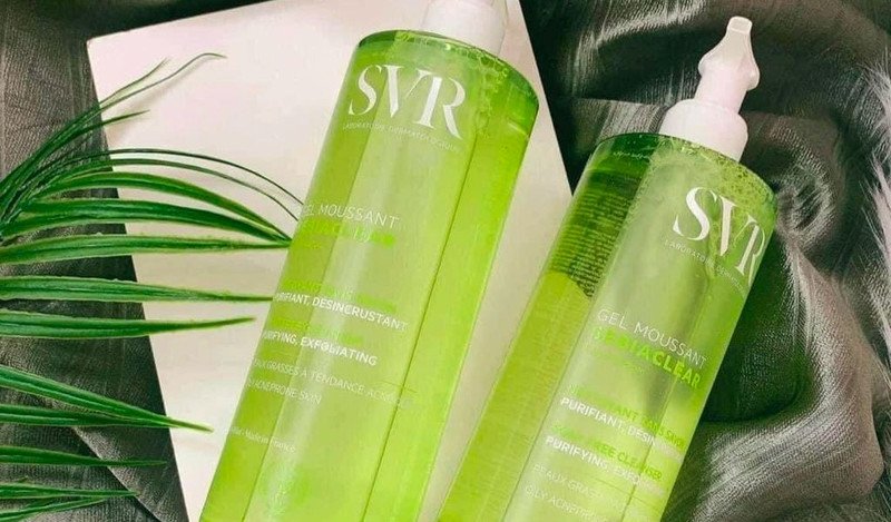 Làm sạch sâu cho làn da dầu mụn với gel rửa mặt SVR Sebiaclear