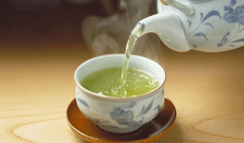 Mặt nạ đá trà xanh giúp thu nhỏ lỗ chân lông tự nhiên