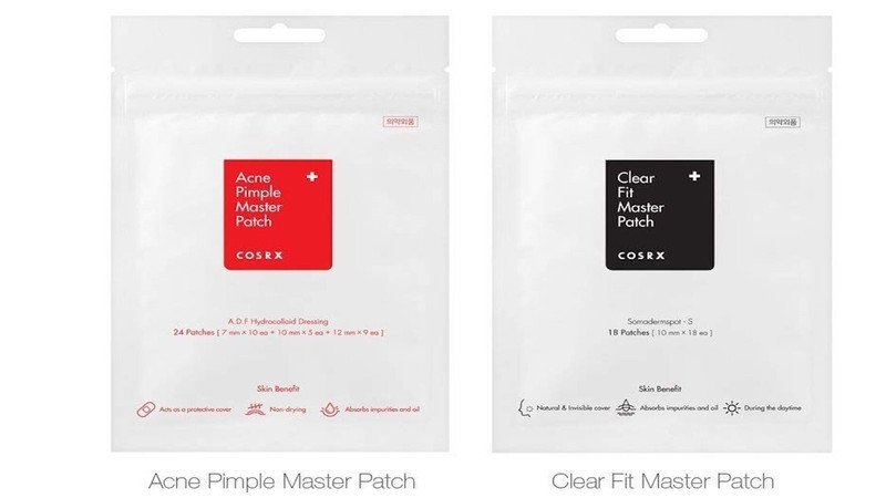 Miếng dán mụn Cosrx đỏ và đen phổ biến