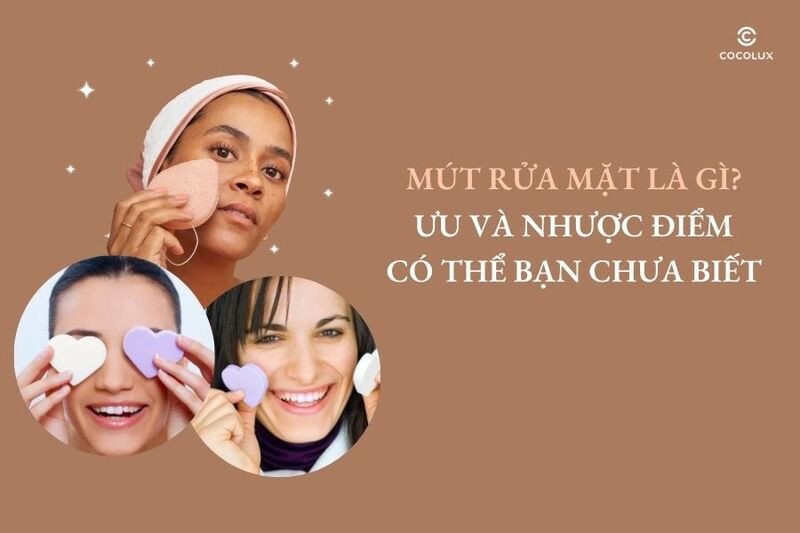 Một số loại mút rửa mặt cellulose và bọt biển tự nhiên trên thị trường