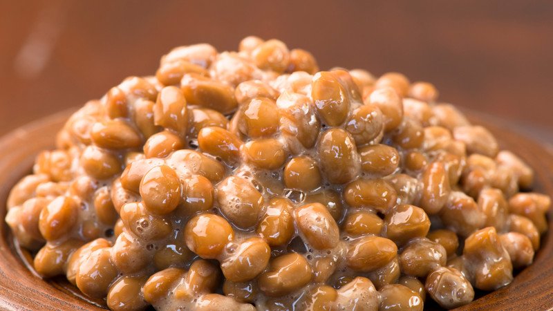 Natto, đậu nành lên men giàu lợi khuẩn và enzyme