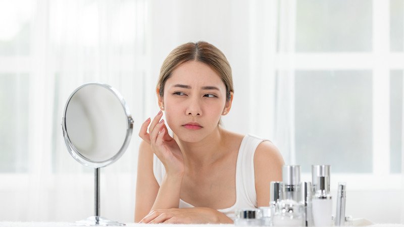 Nhận biết da hỗn hợp thiên dầu