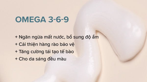 Omega 6 và Omega 9 cho làn da