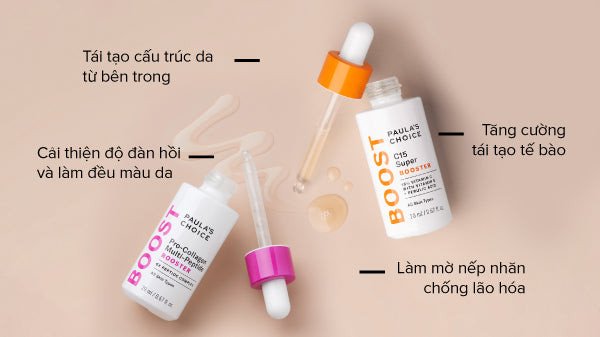 Peptide và Vitamin C giúp da khỏe mạnh