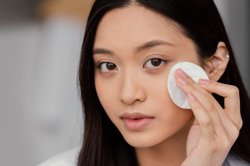 Quy trình tẩy trang đúng cách góp phần ngăn ngừa sạm da và cải thiện đều màu da