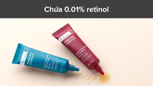 Retinol nồng độ thấp cho người mới bắt đầu dưới 25 tuổi