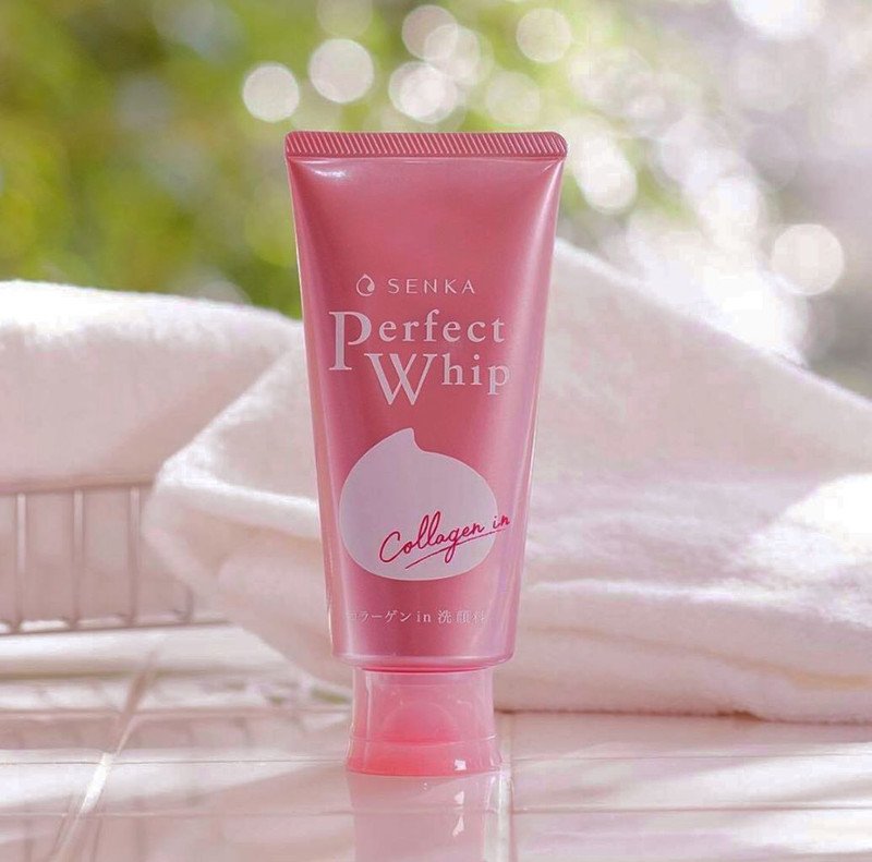 Senka Perfect Whip Collagen In chăm sóc da thường hiệu quả