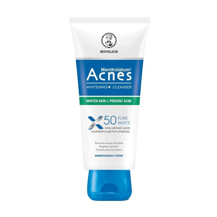 Sữa rửa mặt Acnes Whitening+ hỗ trợ dưỡng trắng da mặt hiệu quả cho phái mạnh