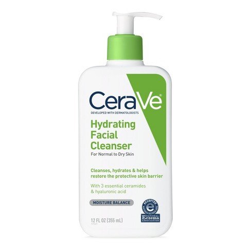 Sữa rửa mặt Cerave Hydrating Facial Cleanser cấp ẩm cho da khô