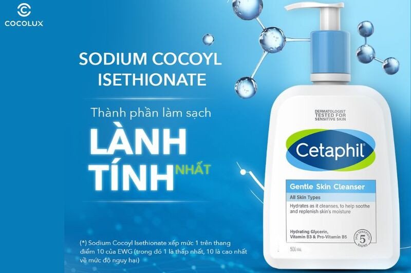 Sữa rửa mặt Cetaphil Gentle Skin Cleanser dịu nhẹ cho da nhạy cảm