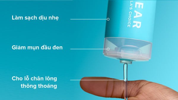 Sữa rửa mặt chứa BHA hỗ trợ làm sạch sâu, thông thoáng lỗ chân lông