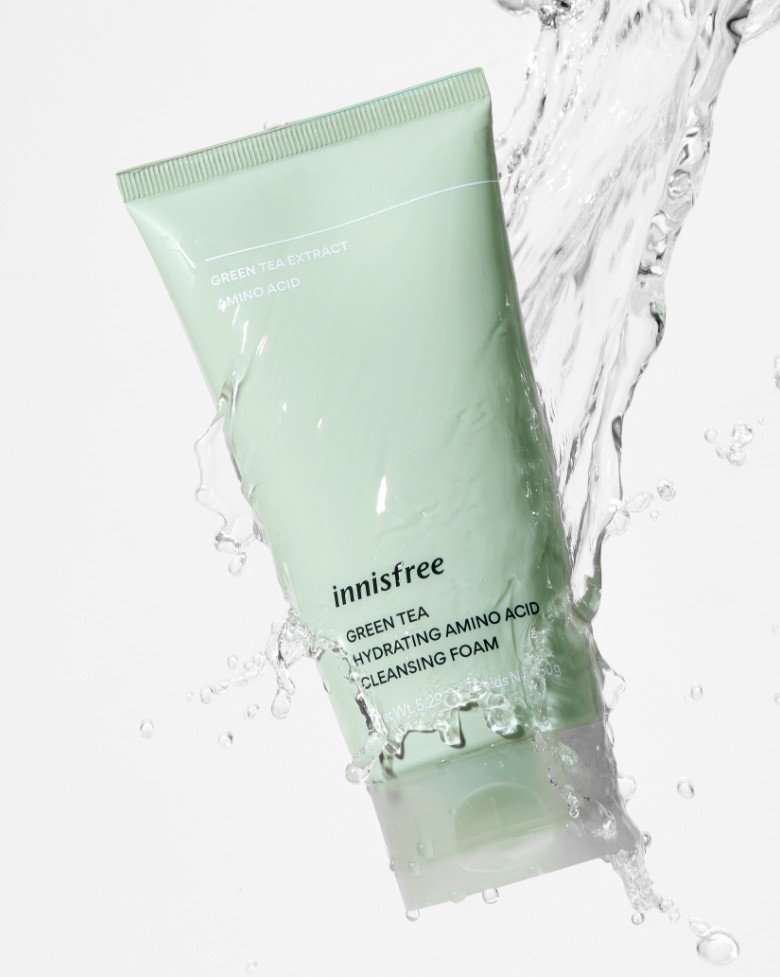 Sữa Rửa Mặt Innisfree Green Tea Hydrating Amino Acid Cleansing Foam