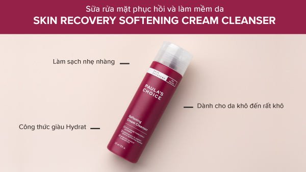 sữa rửa mặt kem dưỡng ẩm cho da khô mùa đông