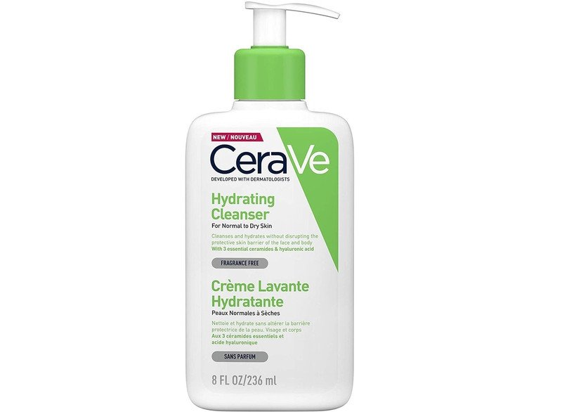 Sữa rửa mặt không bọt CeraVe Hydrating Cleanser cấp ẩm sâu và làm sạch hiệu quả cho da khô
