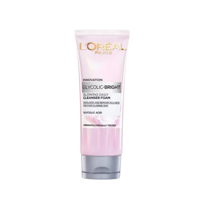 Sữa rửa mặt L'Oreal Paris Glycolic Bright làm sáng và đều màu da nam giới
