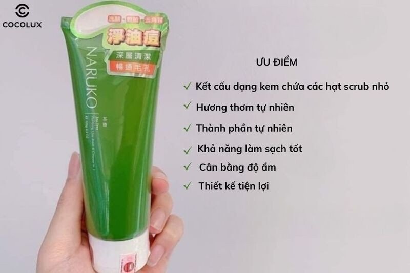 Sữa rửa mặt Naruko tràm trà được yêu thích với nhiều ưu điểm