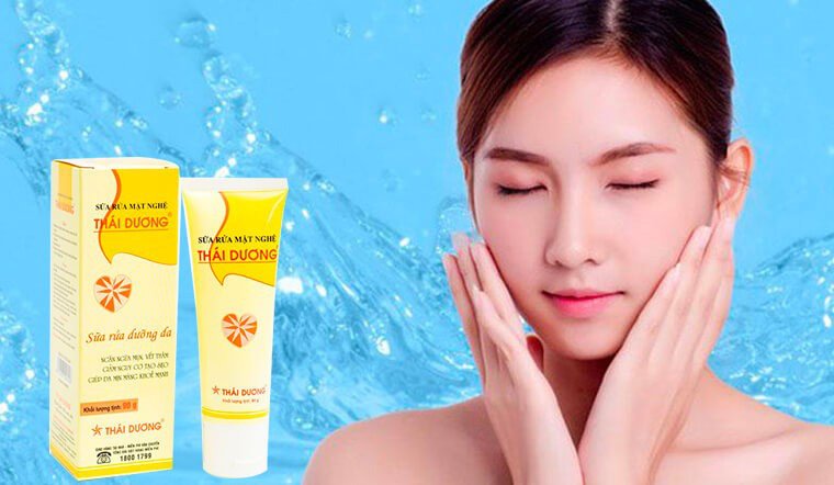 Sữa rửa mặt nghệ Thái Dương hỗ trợ dưỡng da sáng mịn tự nhiên