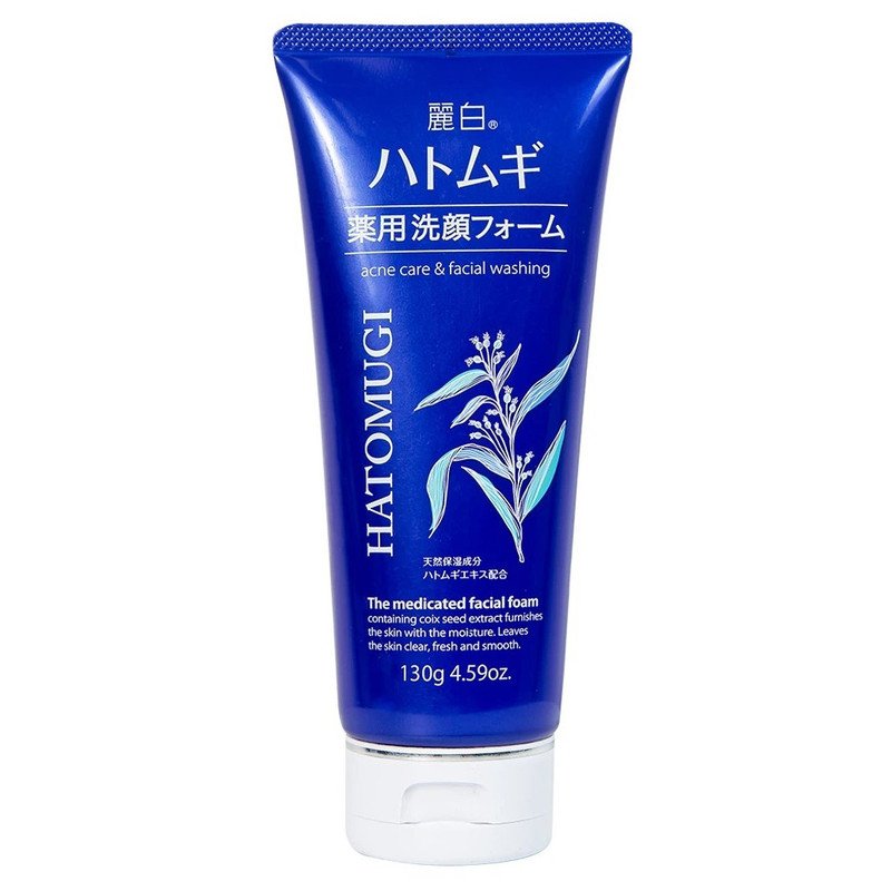 Sữa rửa mặt ngừa mụn Hatomugi làm sạch sâu dưỡng ẩm