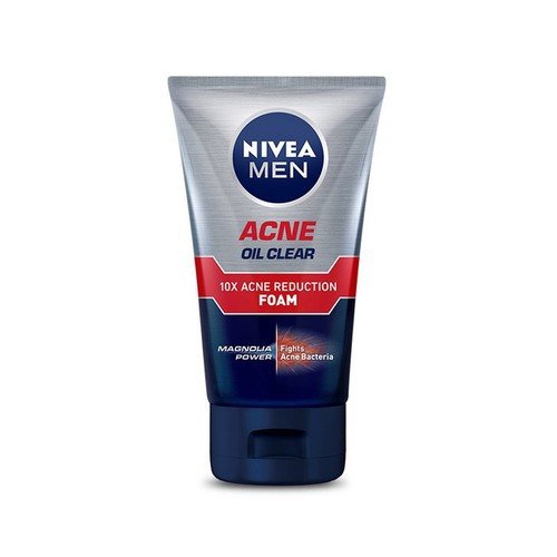 Sữa rửa mặt Nivea Men ngừa mụn tối ưu màu xanh lá