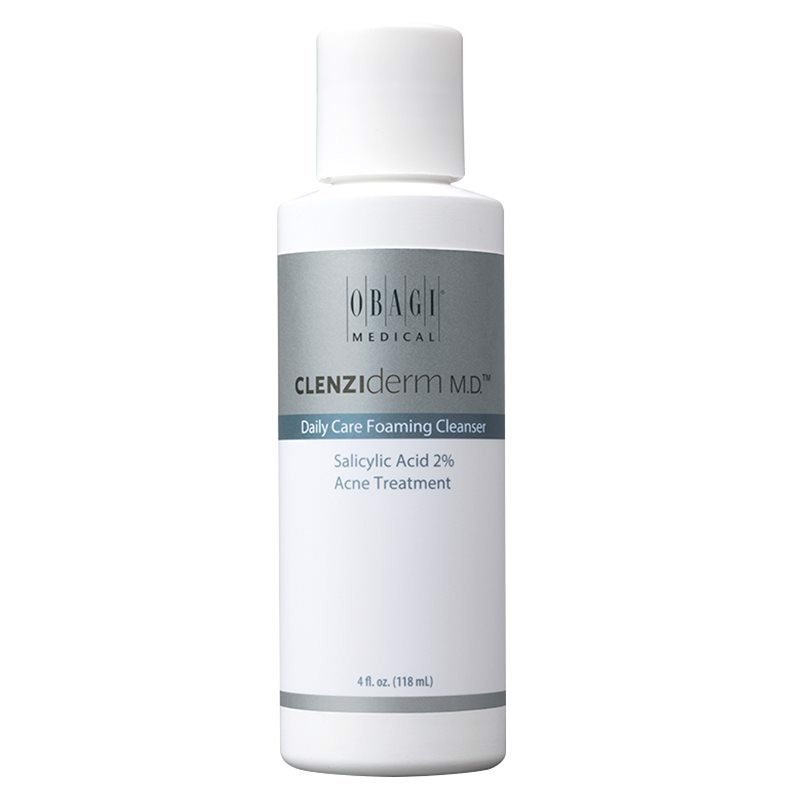 Sữa rửa mặt Obagi CLENZIderm MD Daily Care Foaming Cleanser giúp làm sạch sâu và hỗ trợ điều trị mụn hiệu quả
