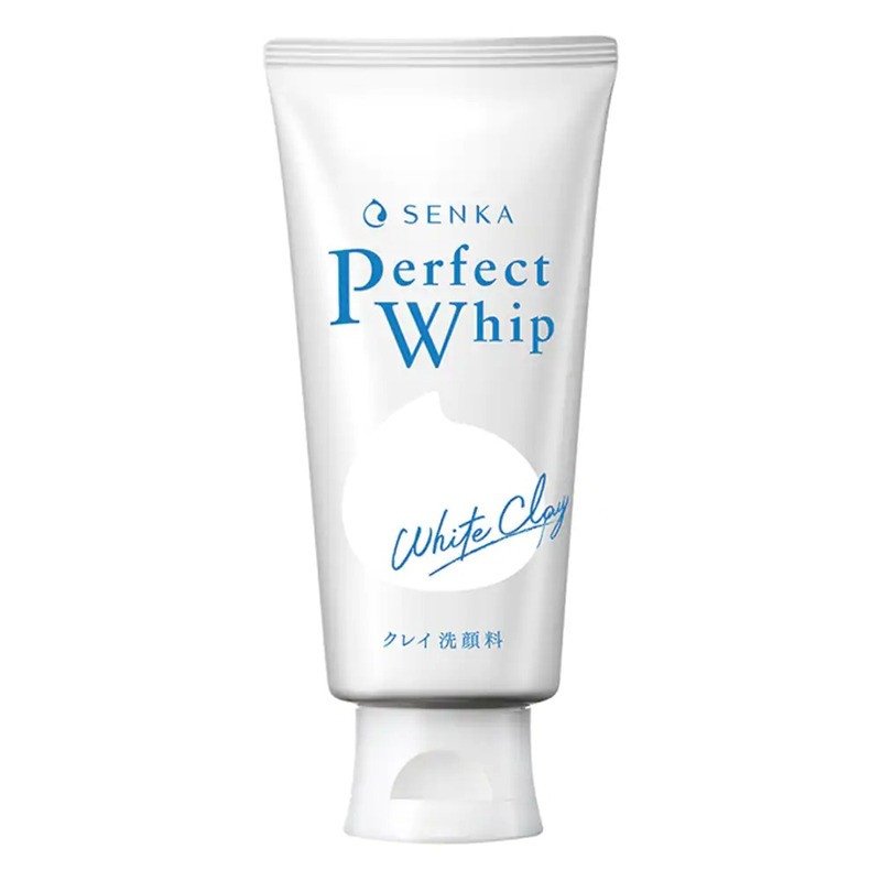 Sữa Rửa Mặt Senka Perfect Whip White Clay Đất Sét Trắng Làm Đều Màu Da 120g