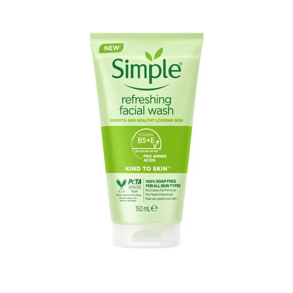 Sữa rửa mặt Simple Kind To Skin gel dịu nhẹ cho da dầu