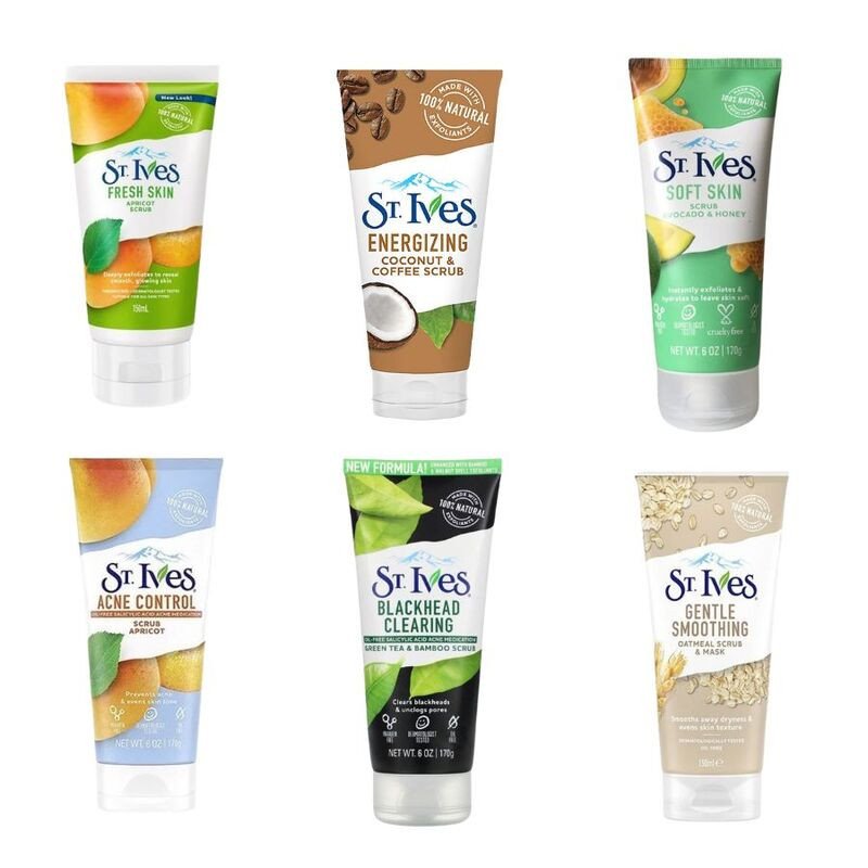 Sữa Rửa Mặt St.Ives Tẩy Tế Bào Chết 170g với chiết xuất tự nhiên