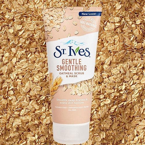 Sữa rửa mặt tẩy tế bào chết St.Ives yến mạch làm dịu da