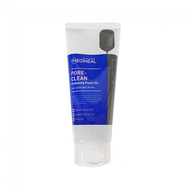Sữa rửa mặt than hoạt tính Mediheal Pore-Clean làm sạch lỗ chân lông