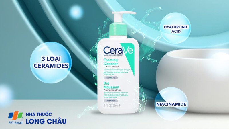 Sữa rửa mặt trị mụn ẩn phù hợp với mọi loại da
