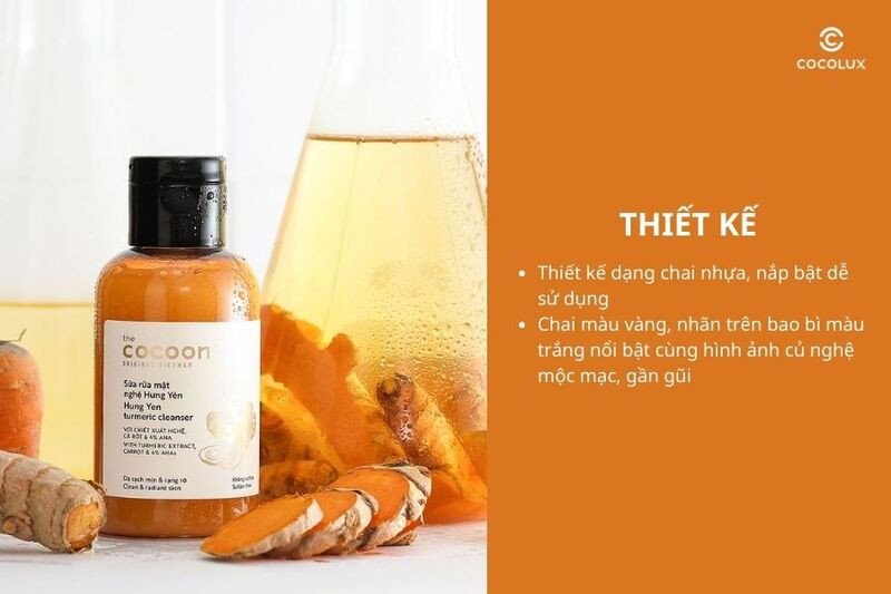 Thiết kế sữa rửa mặt nghệ Hưng Yên